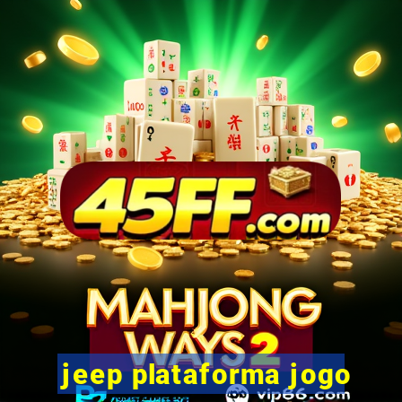 jeep plataforma jogo